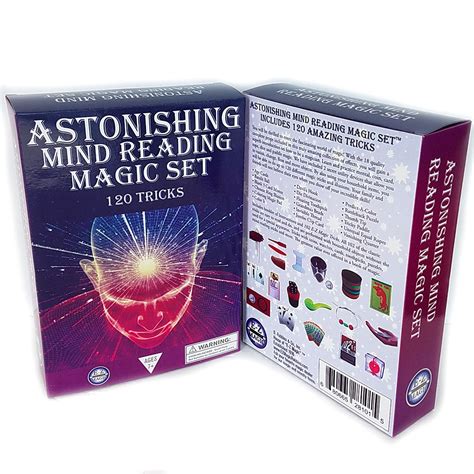 Mysterious mind reading magic exhibition